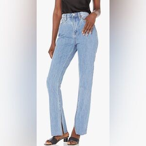 Blank NYC The Cooper Slim Straight Leg With Inseam Slit Women's Jeans
